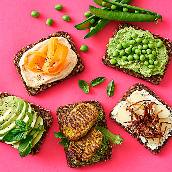 Rugbrød i madpakken