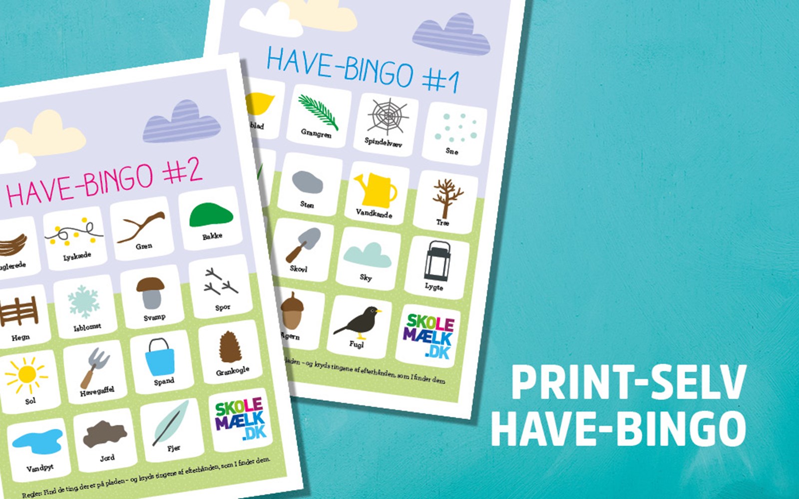 Printable bingo plates for garden bingo